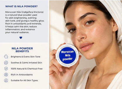 Moroccan Nila powder for Natural glow | 100% pure
